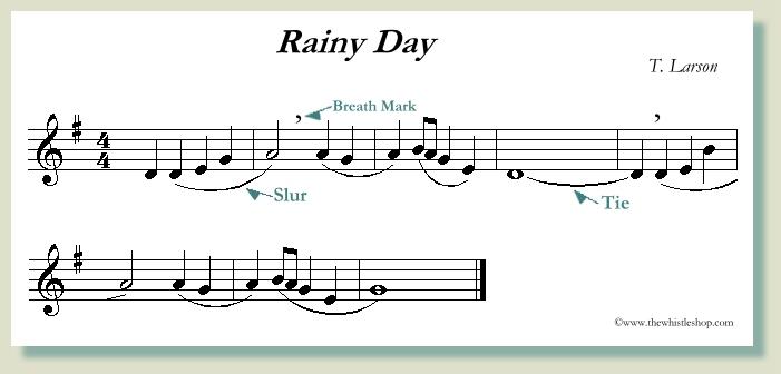 Rainy Day (with slurs and ties)